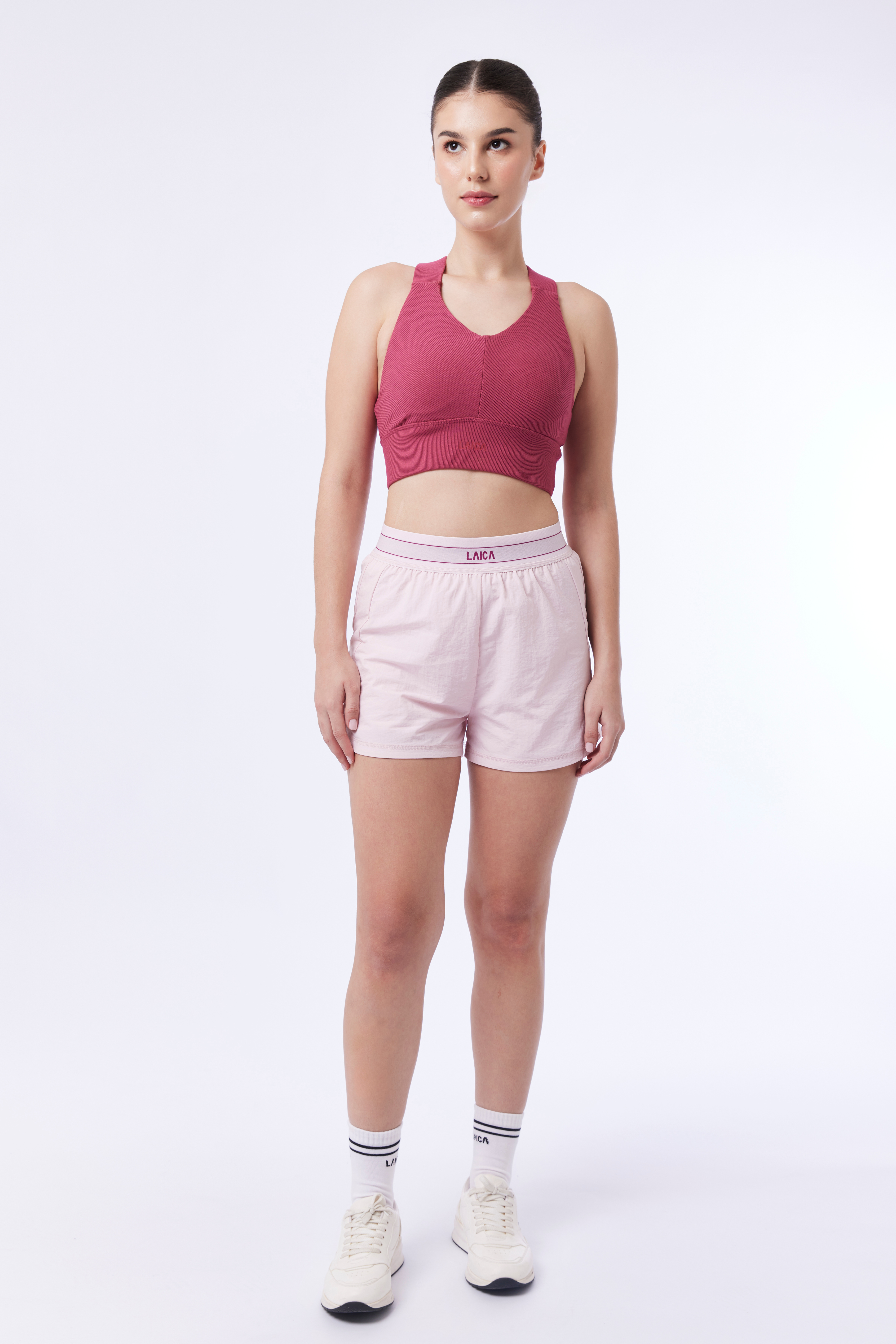 LAICA SET SHORTS - OYSTER PINK