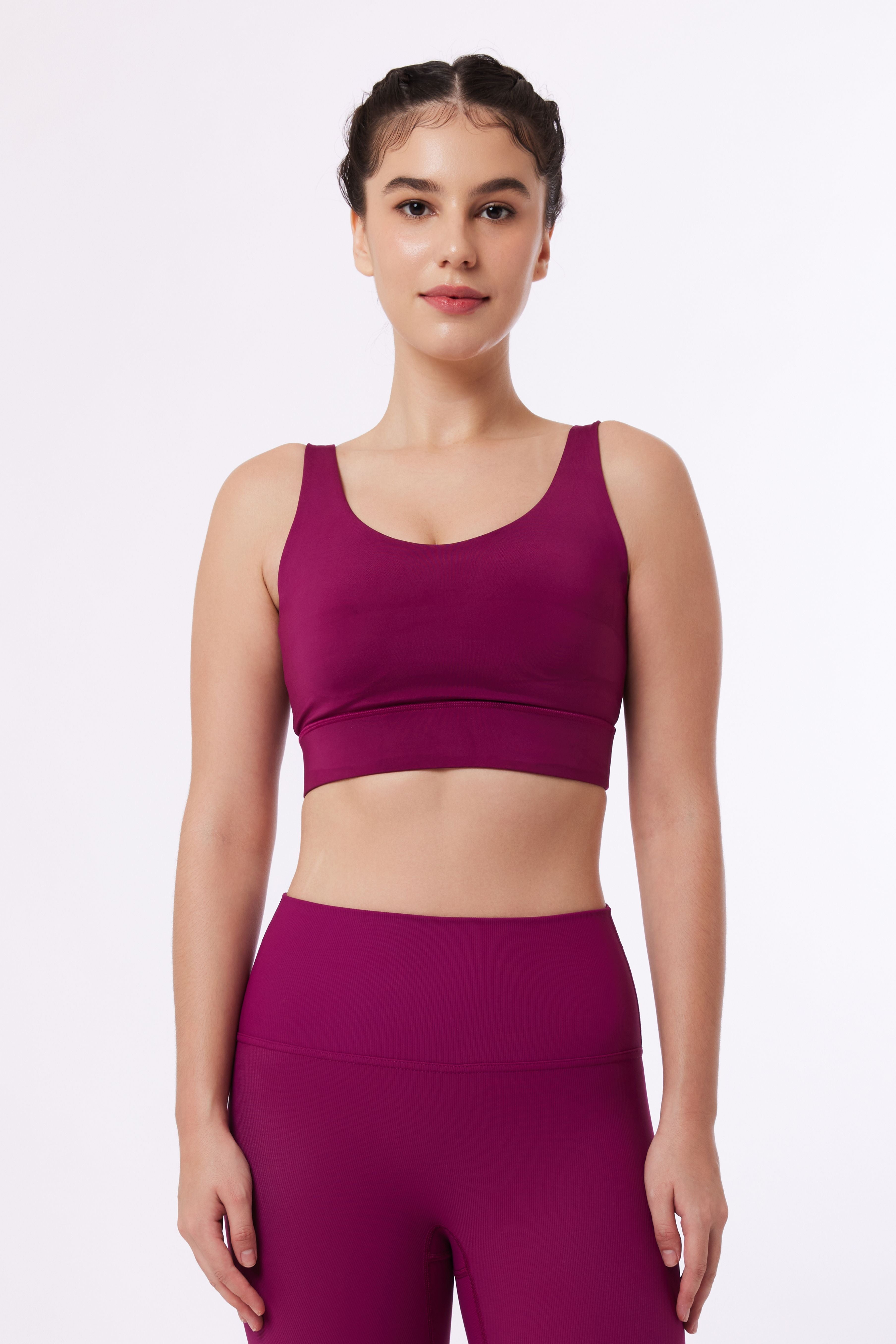 LAICA FIELD BRA - PLUM