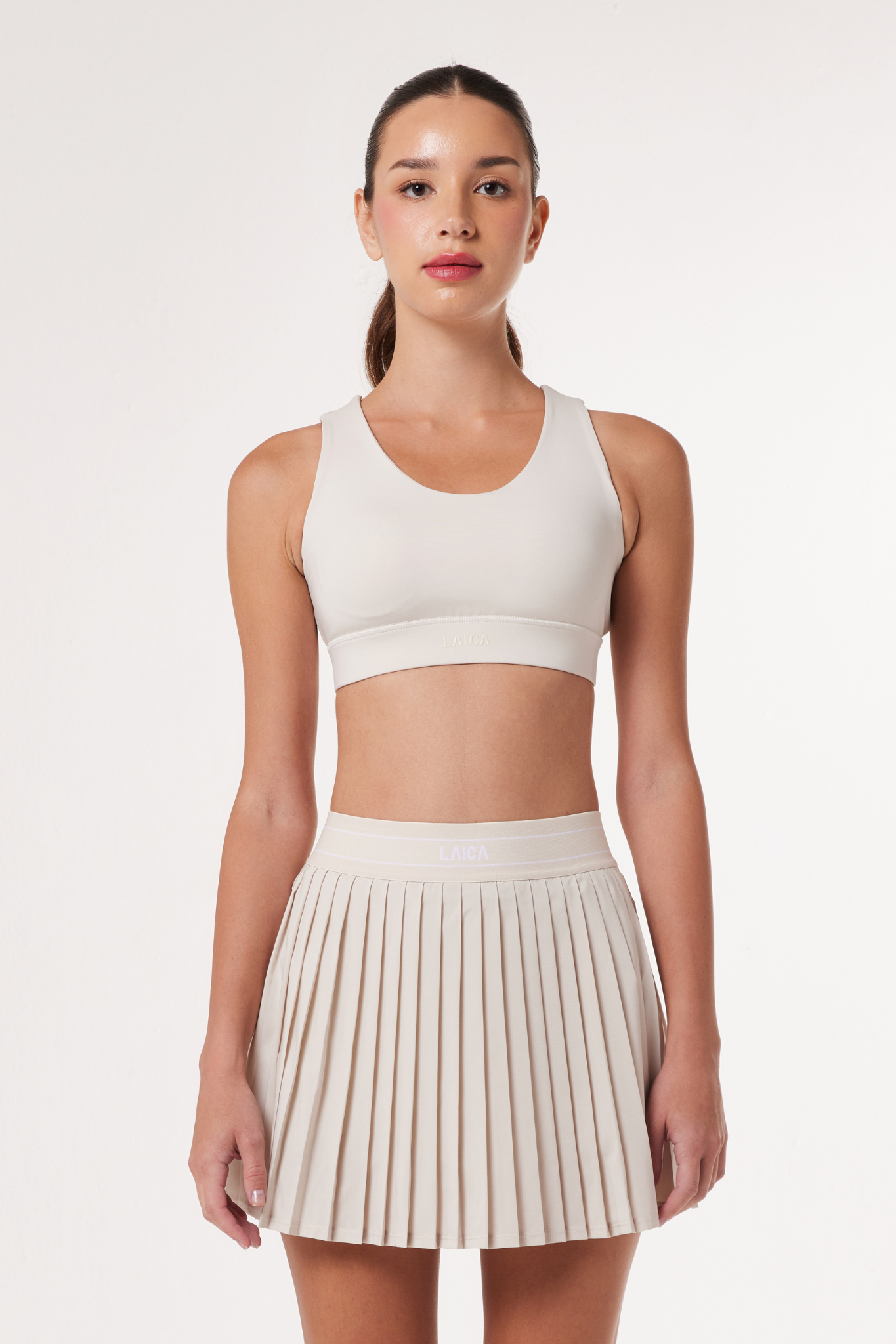 LAICA CROSS BACK BRA - BONE
