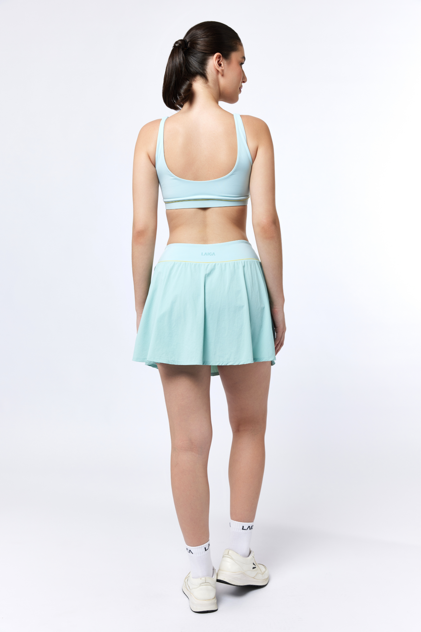 LAICA COURT FLOW SKIRT - MOODY BLUE