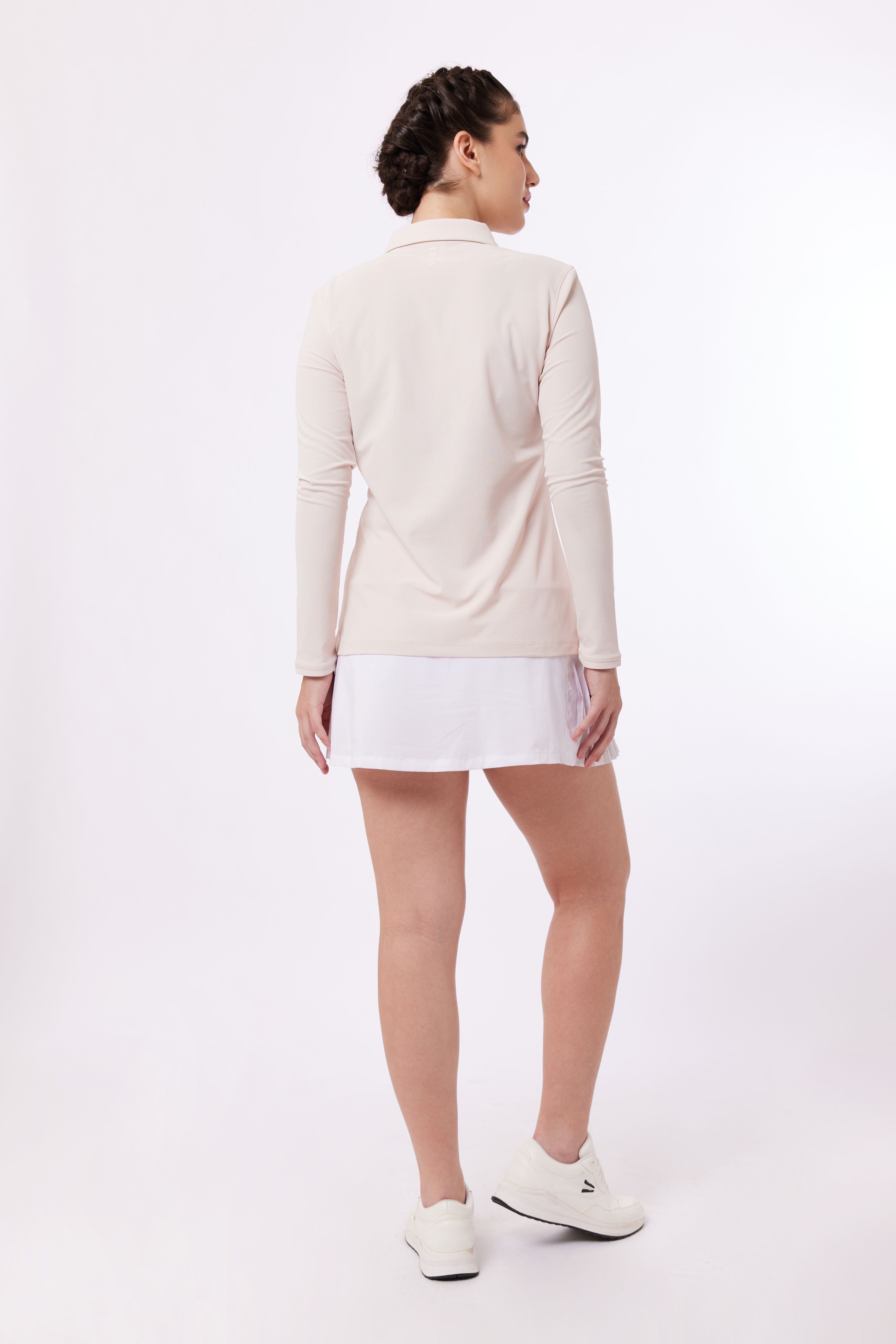 LAICA LONG SLEEVE TEE - ROSE SMOKE