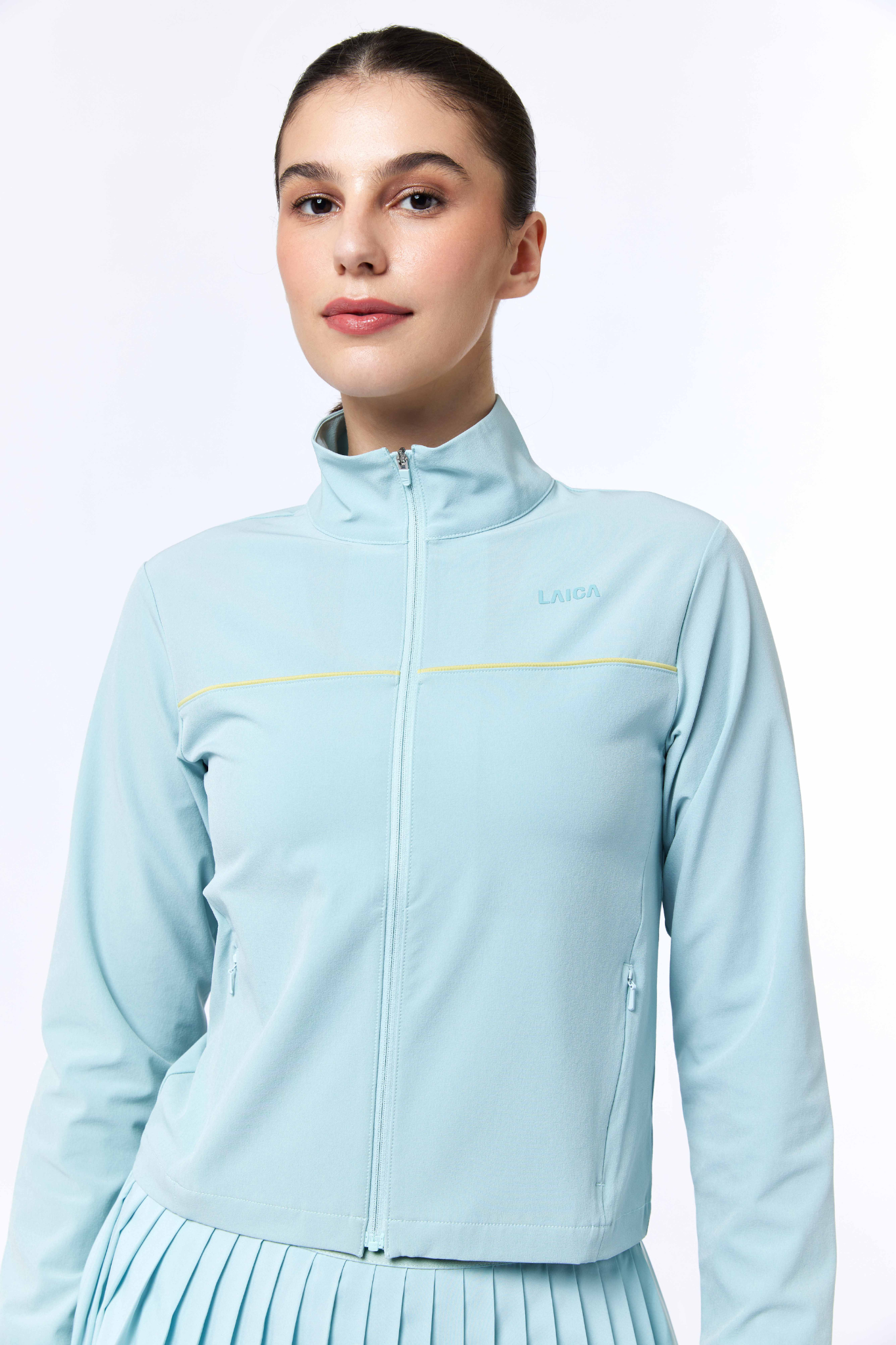 LAICA FIT JACKET - MOODY BLUE