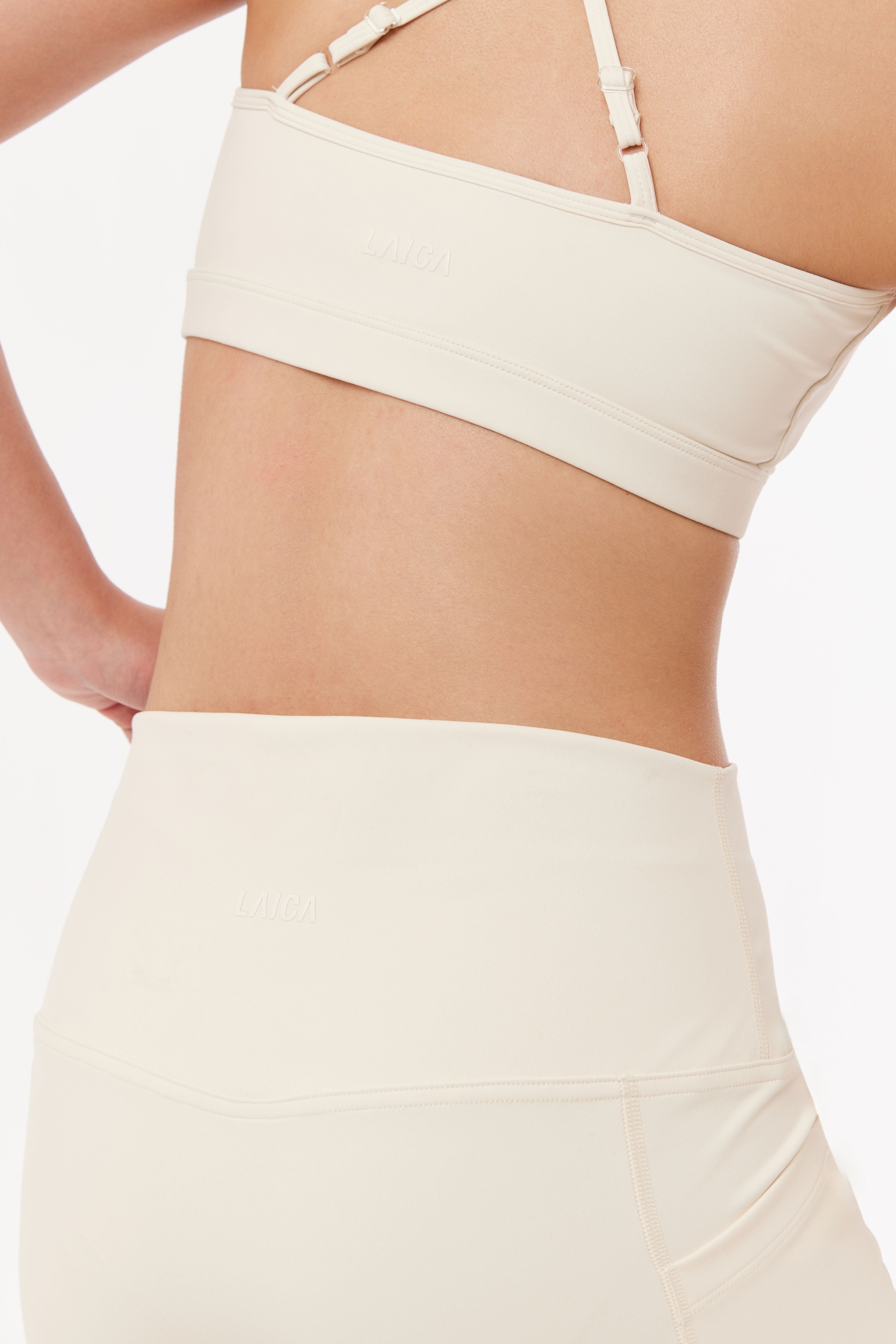 LAICA X PATRICIA SHORT LEGGINGS - IVORY