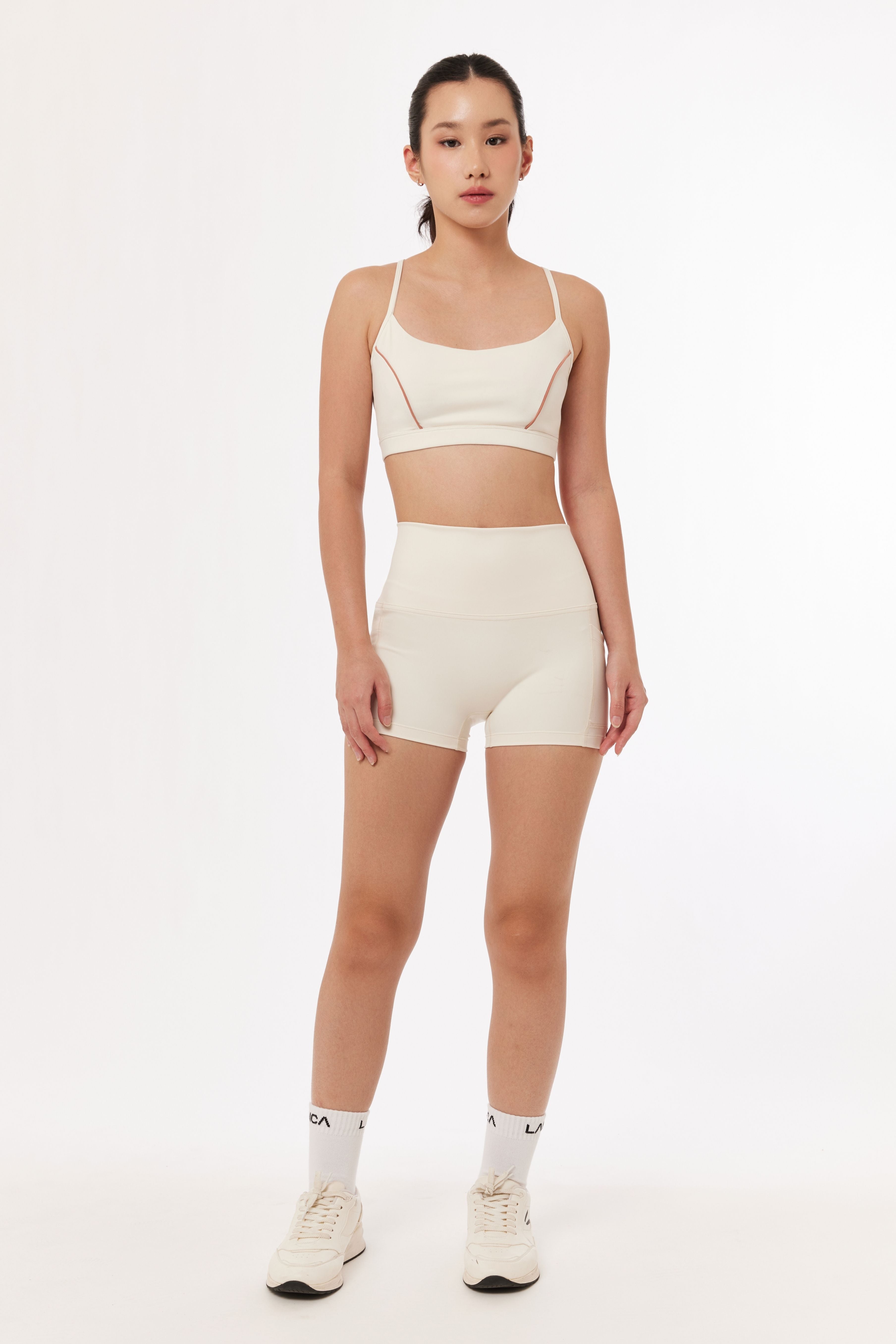 LAICA X PATRICIA SHORT LEGGINGS - IVORY