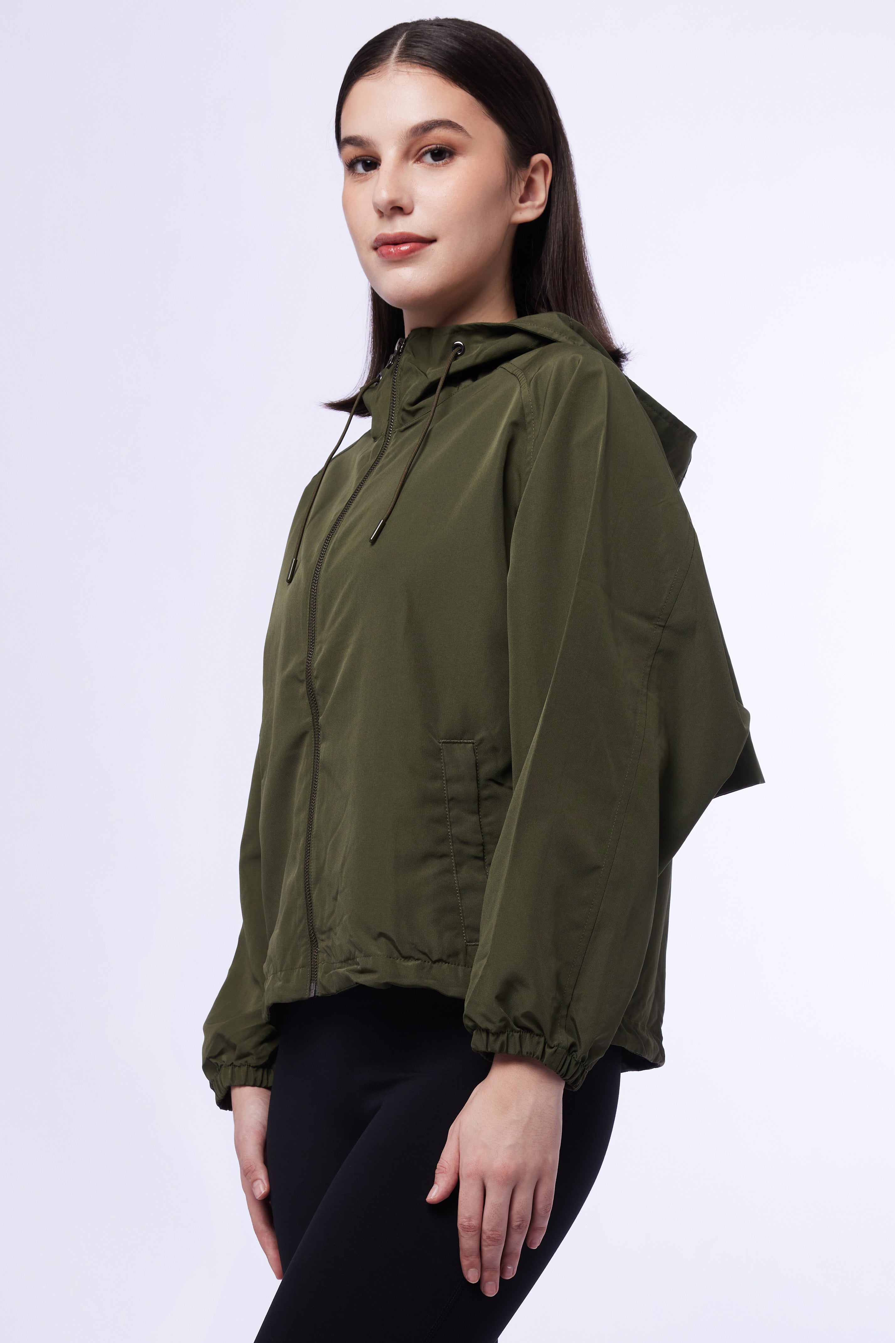 LAICA Aero Oversized Jacket - Olive