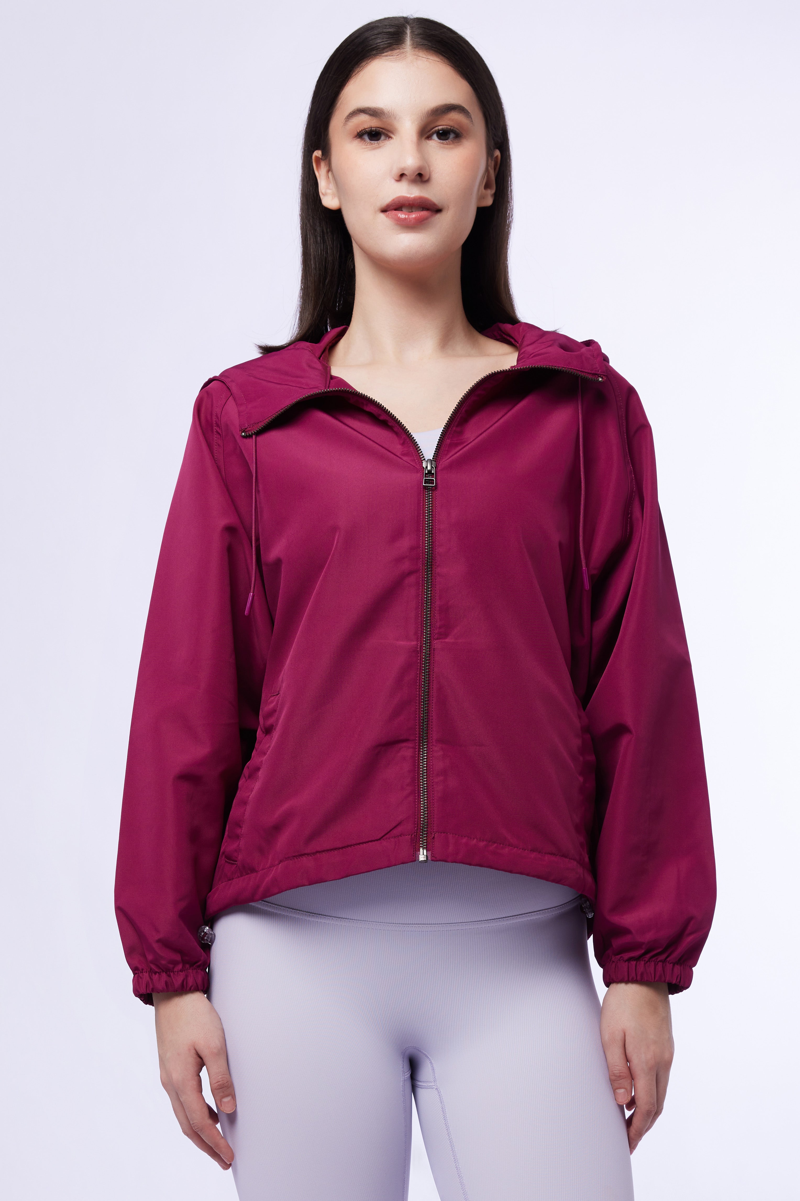 LAICA Aero Oversized Jacket - Plum