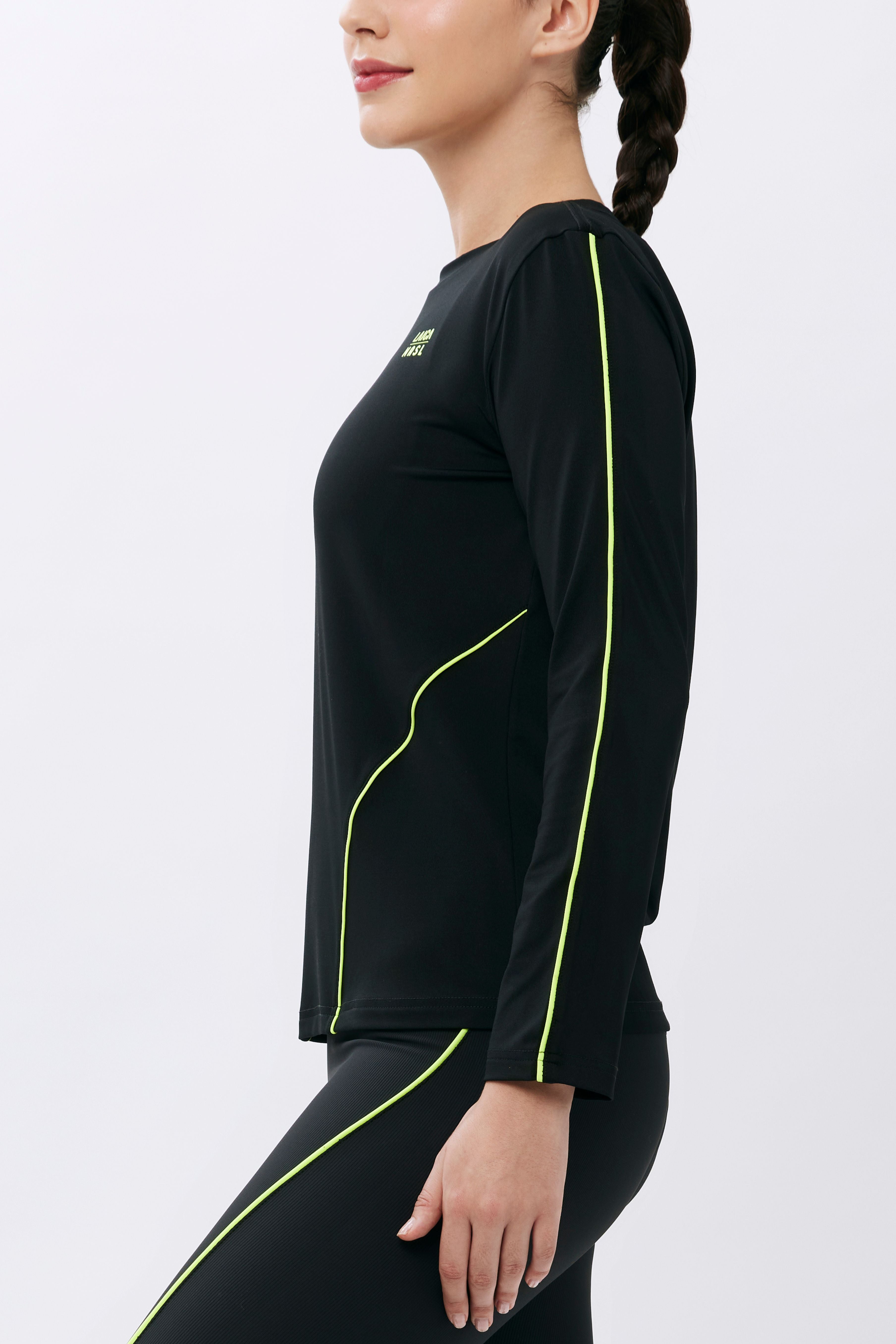 LAICA X NASL LONG SLEEVE TOP - ONYX