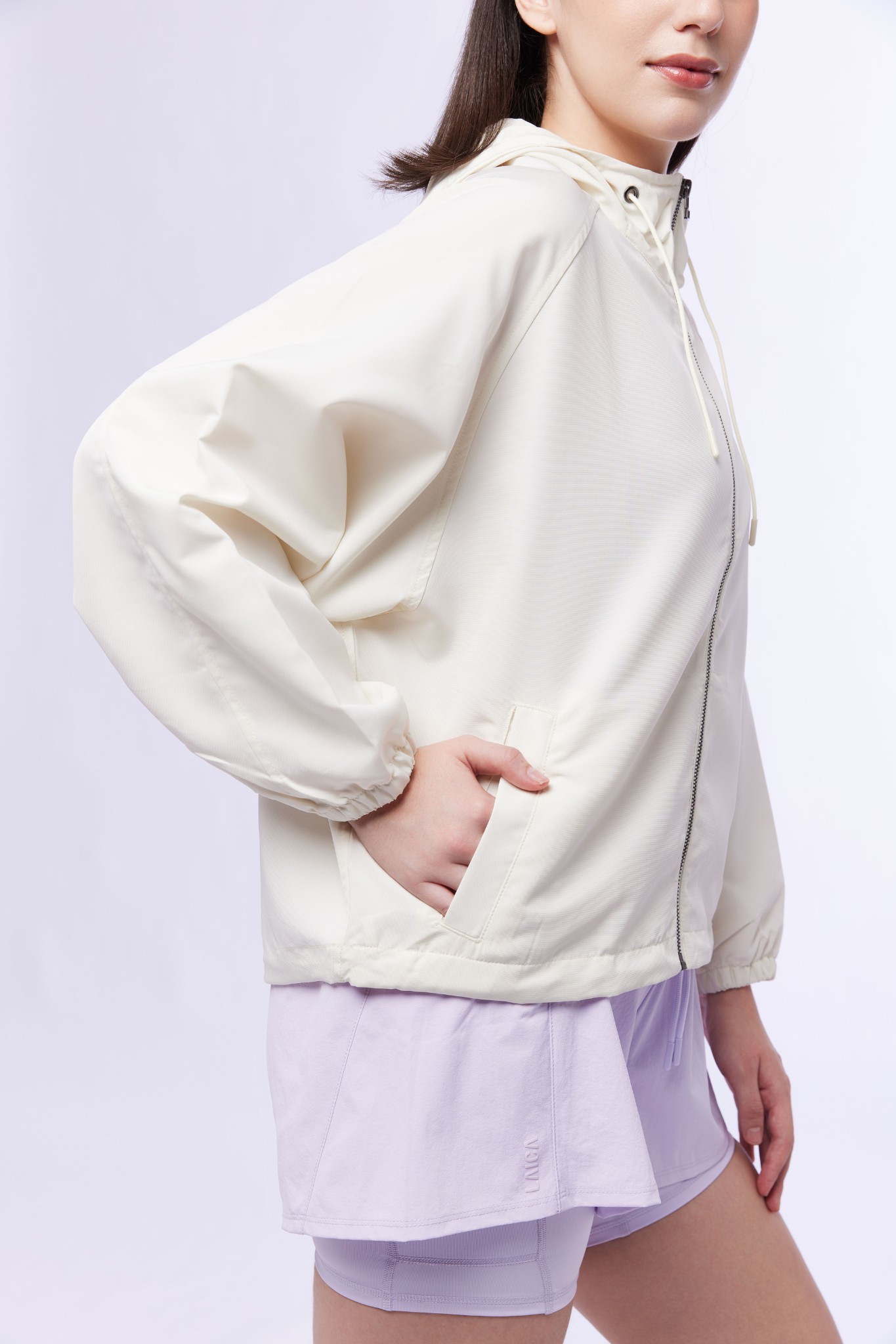 LAICA Aero Oversized Jacket - Beton