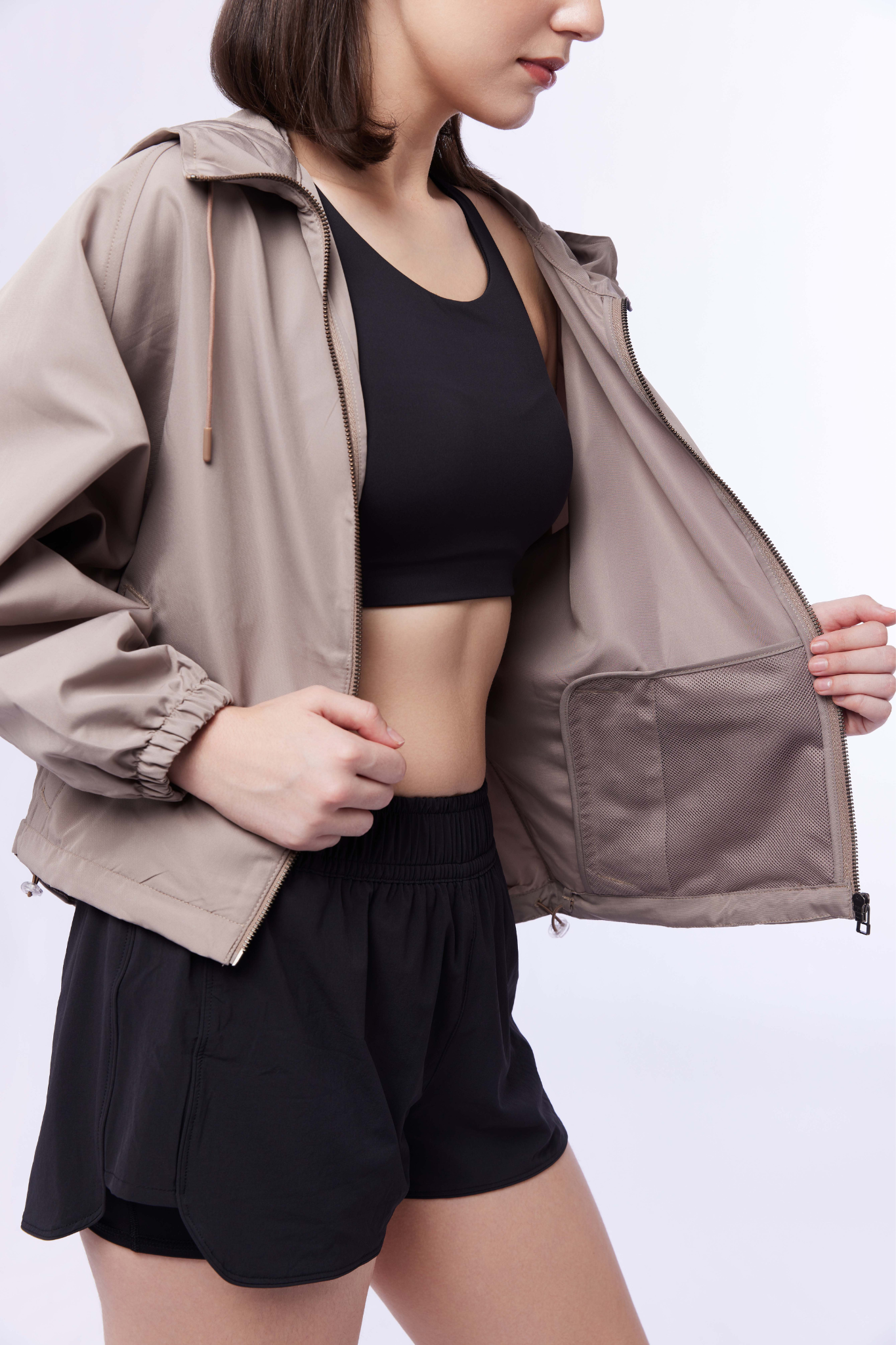 LAICA Aero Oversized Jacket - Khaki