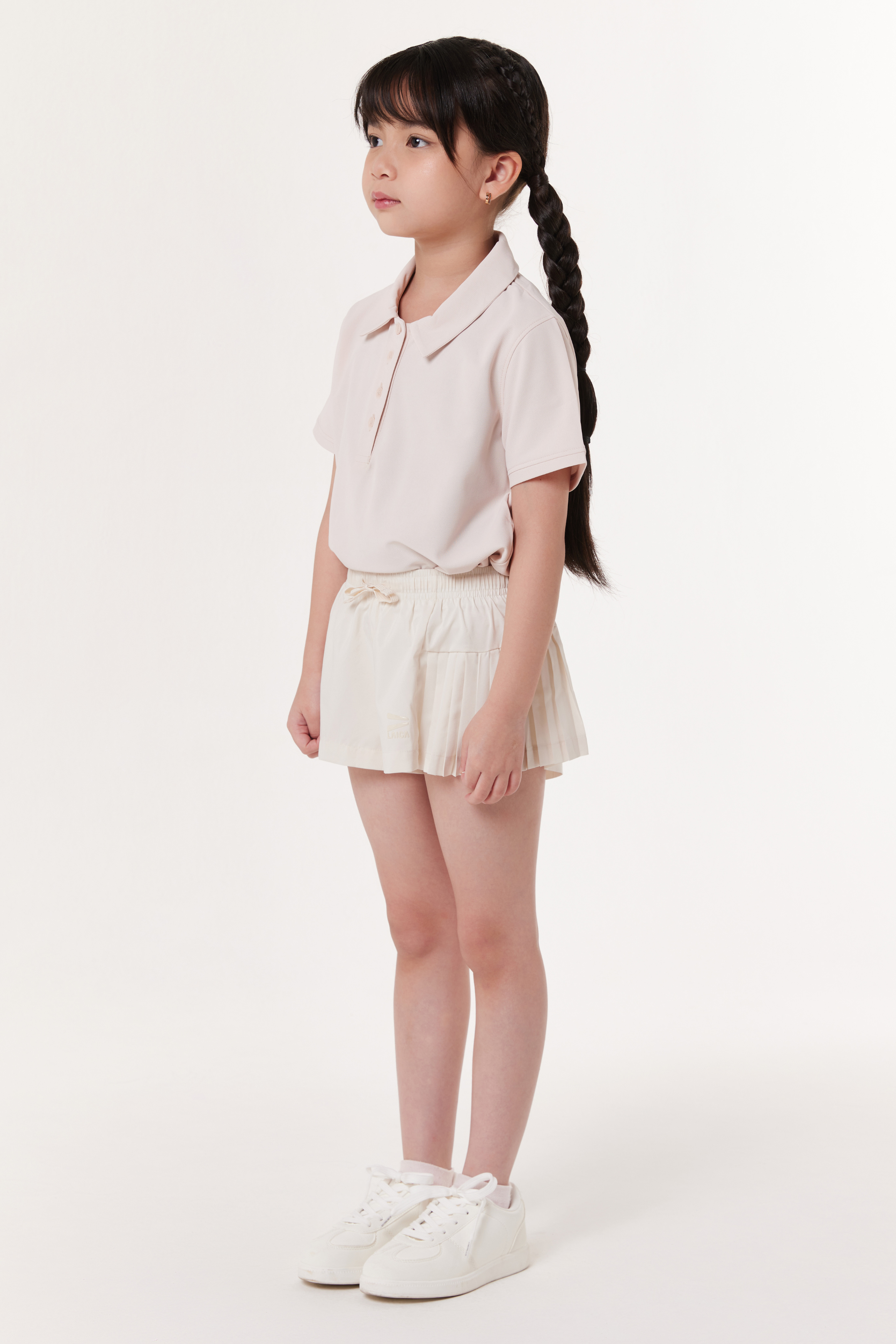 LAICA CLUB SHORTS GIRLS - IVORY