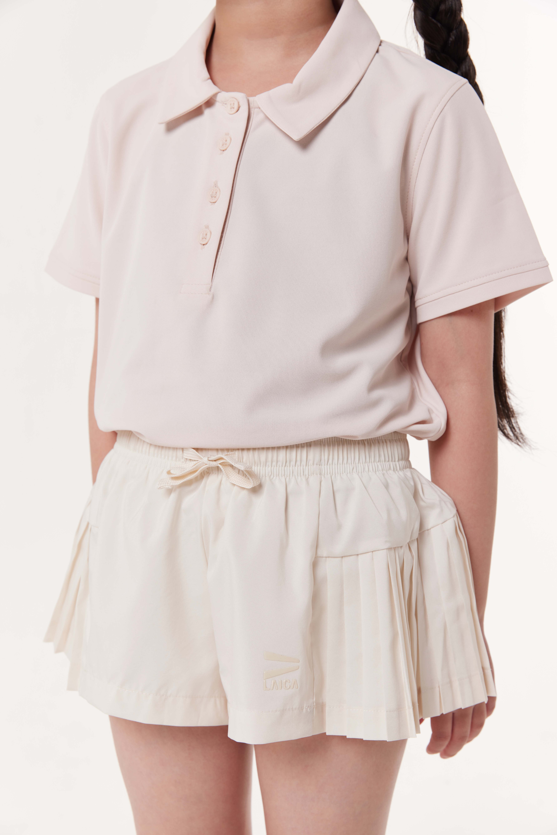 LAICA CLUB SHORTS GIRLS - IVORY