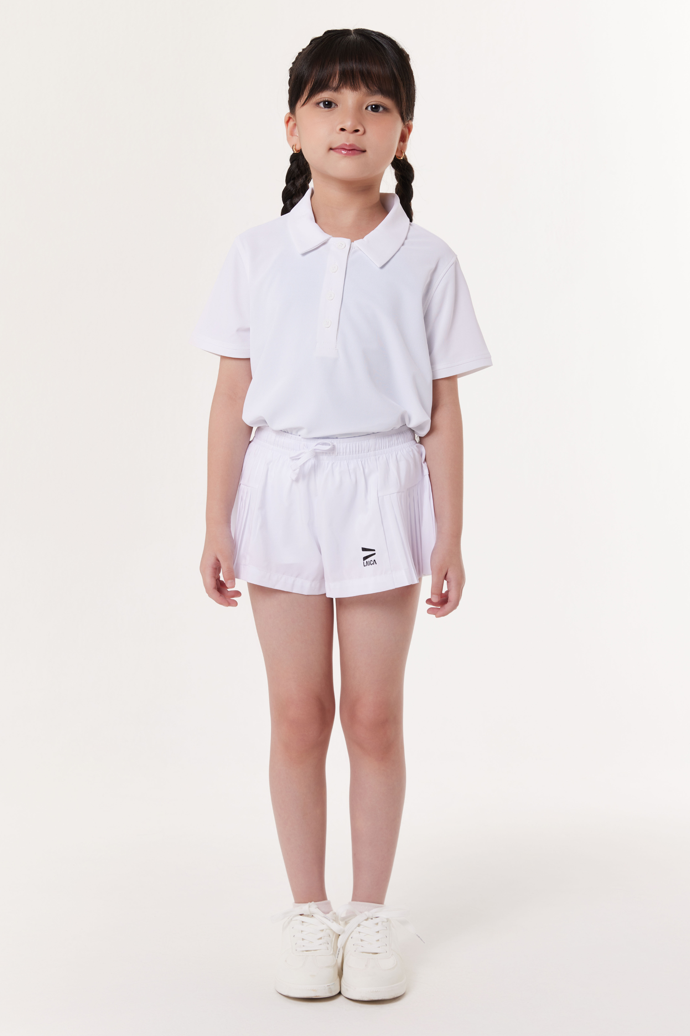 LAICA CLUB SHORTS GIRLS - BETON