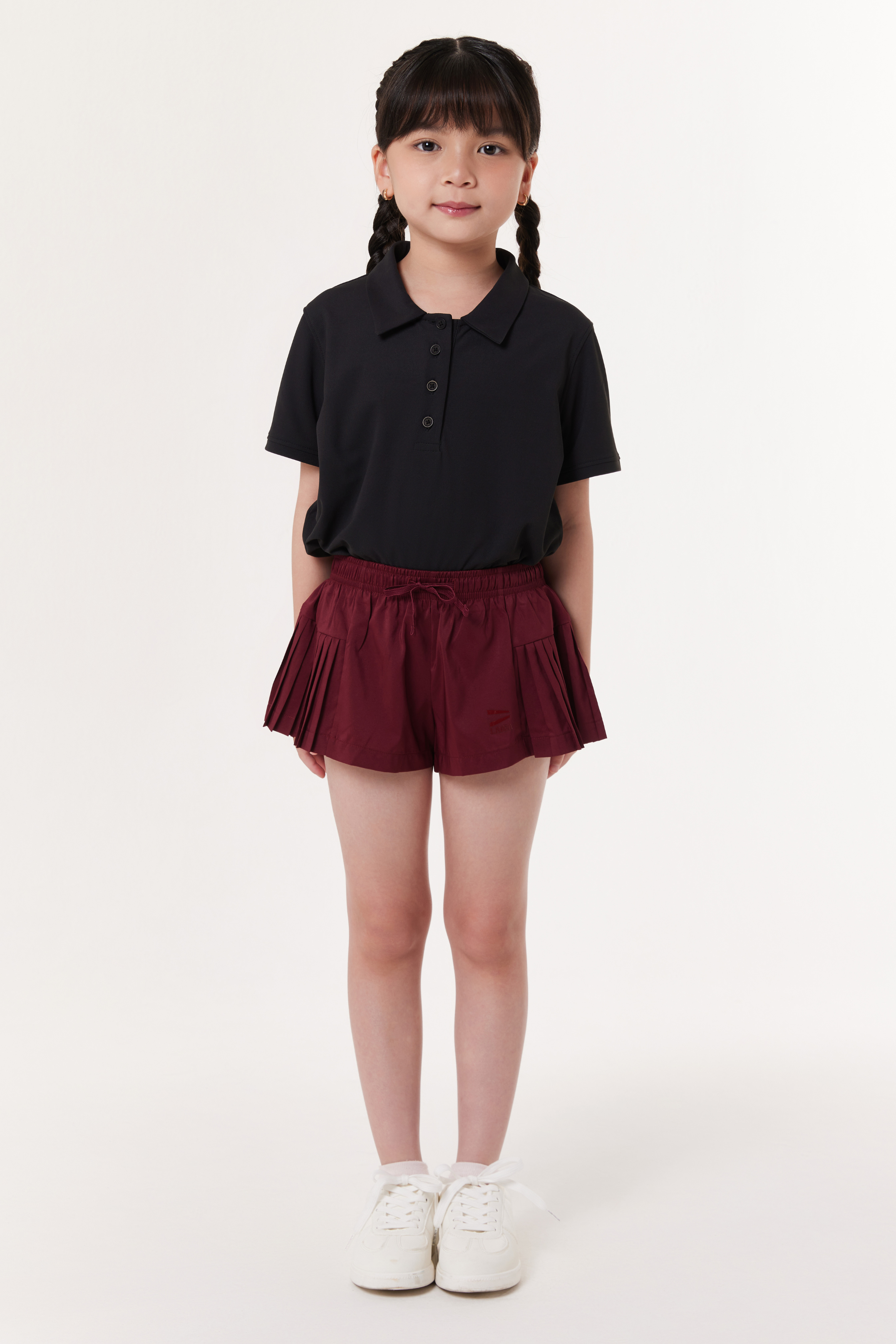 LAICA CLUB SHORTS GIRLS - WINE