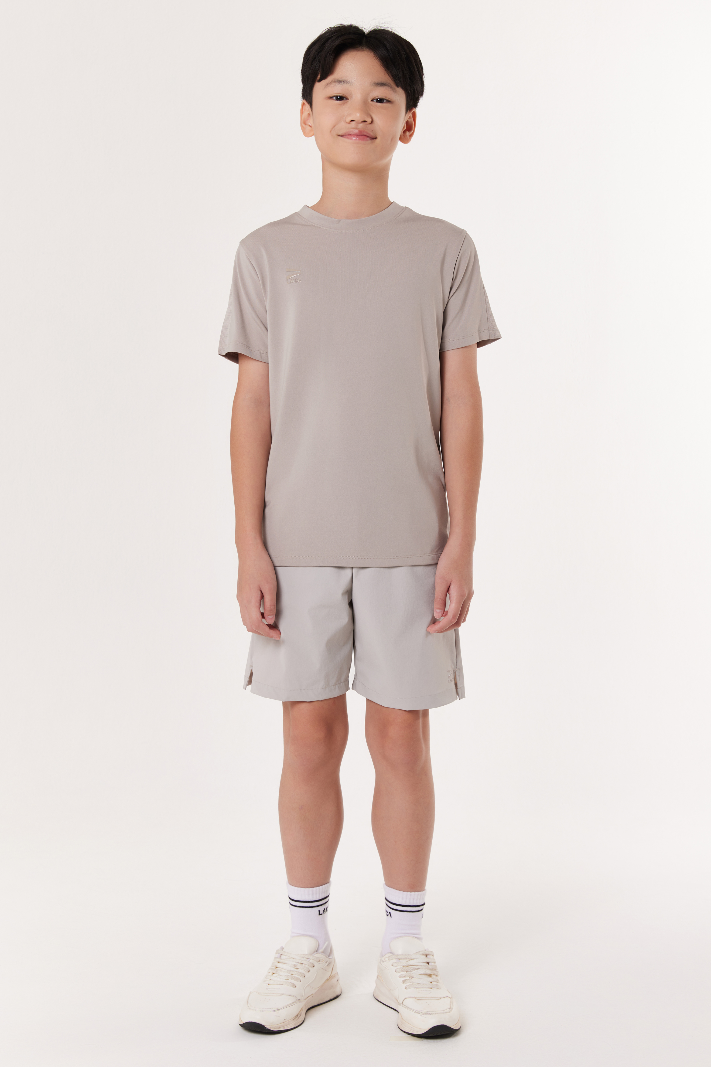 LAICA SHORTS BOYS - PEBBLE