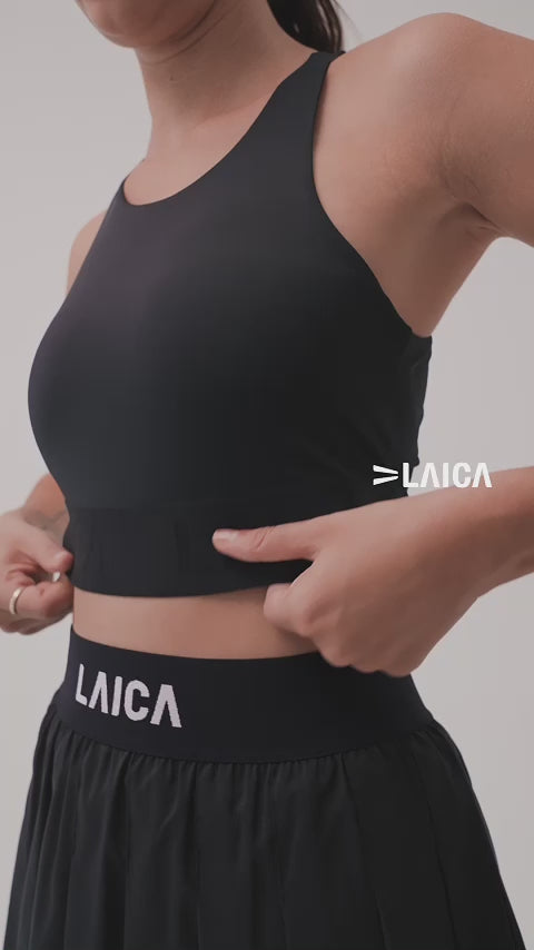 LAICA ATHLETIC BRA STEEL BLUE