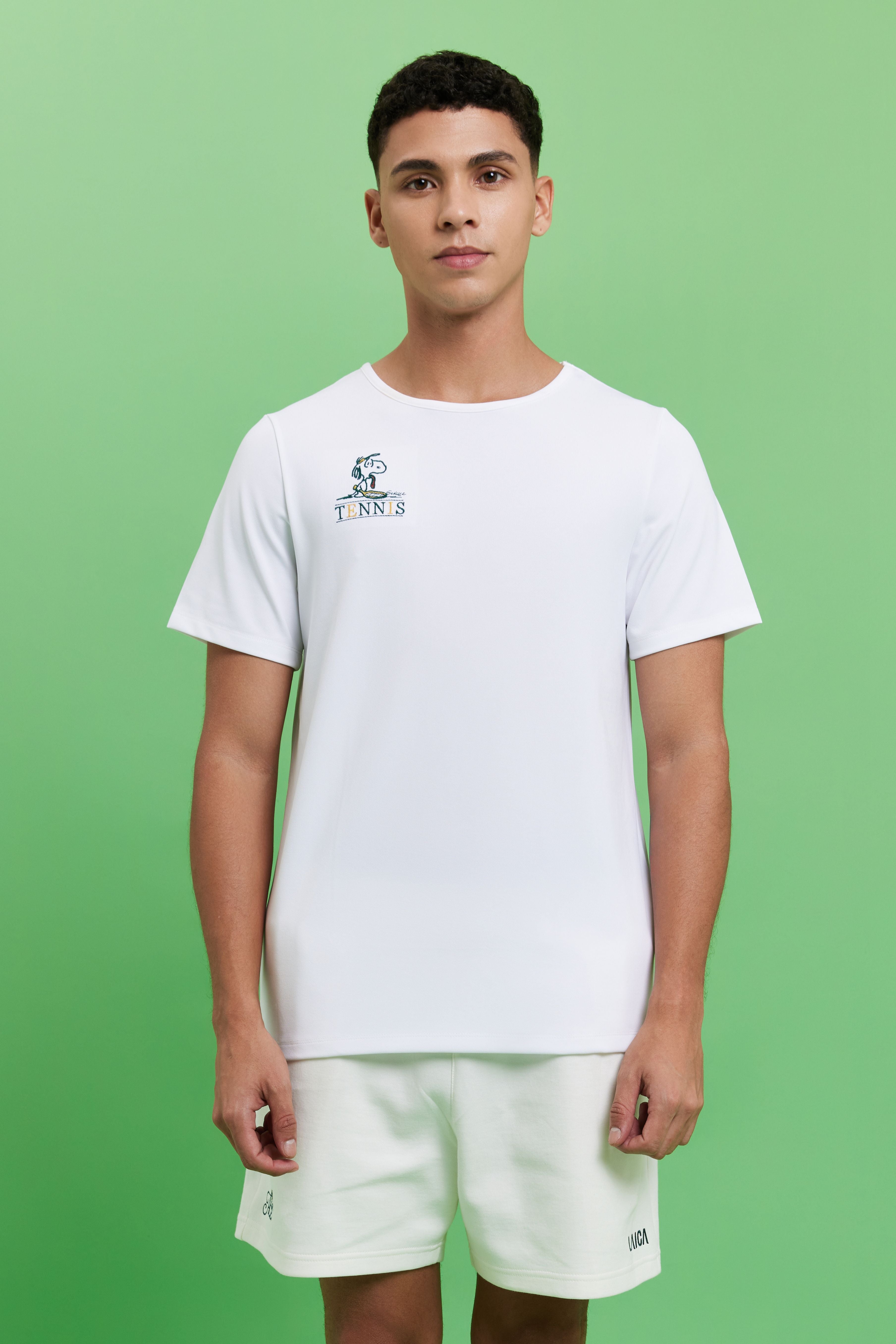 LAICA X PEANUTS MENS TEE - BETON