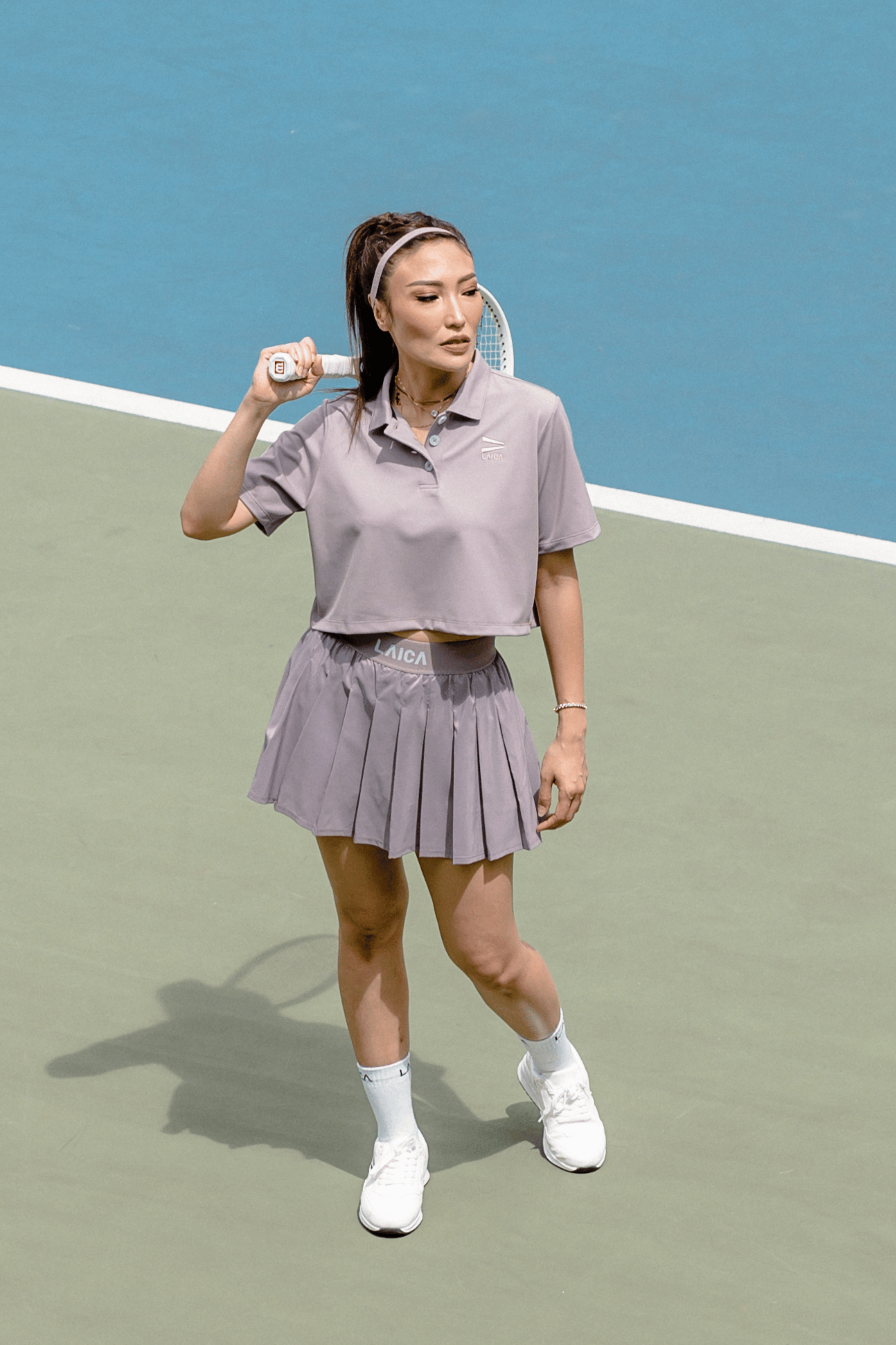 LAICA X Ayu Dewi Pleated Skirt - Orchid