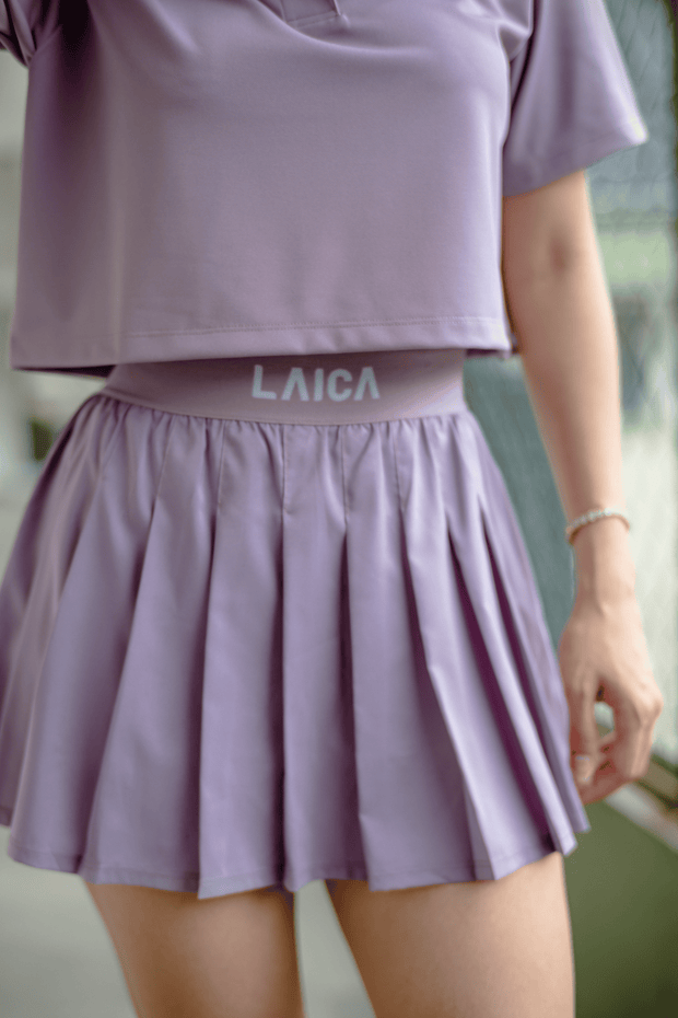 LAICA X Ayu Dewi Pleated Skirt Orchid