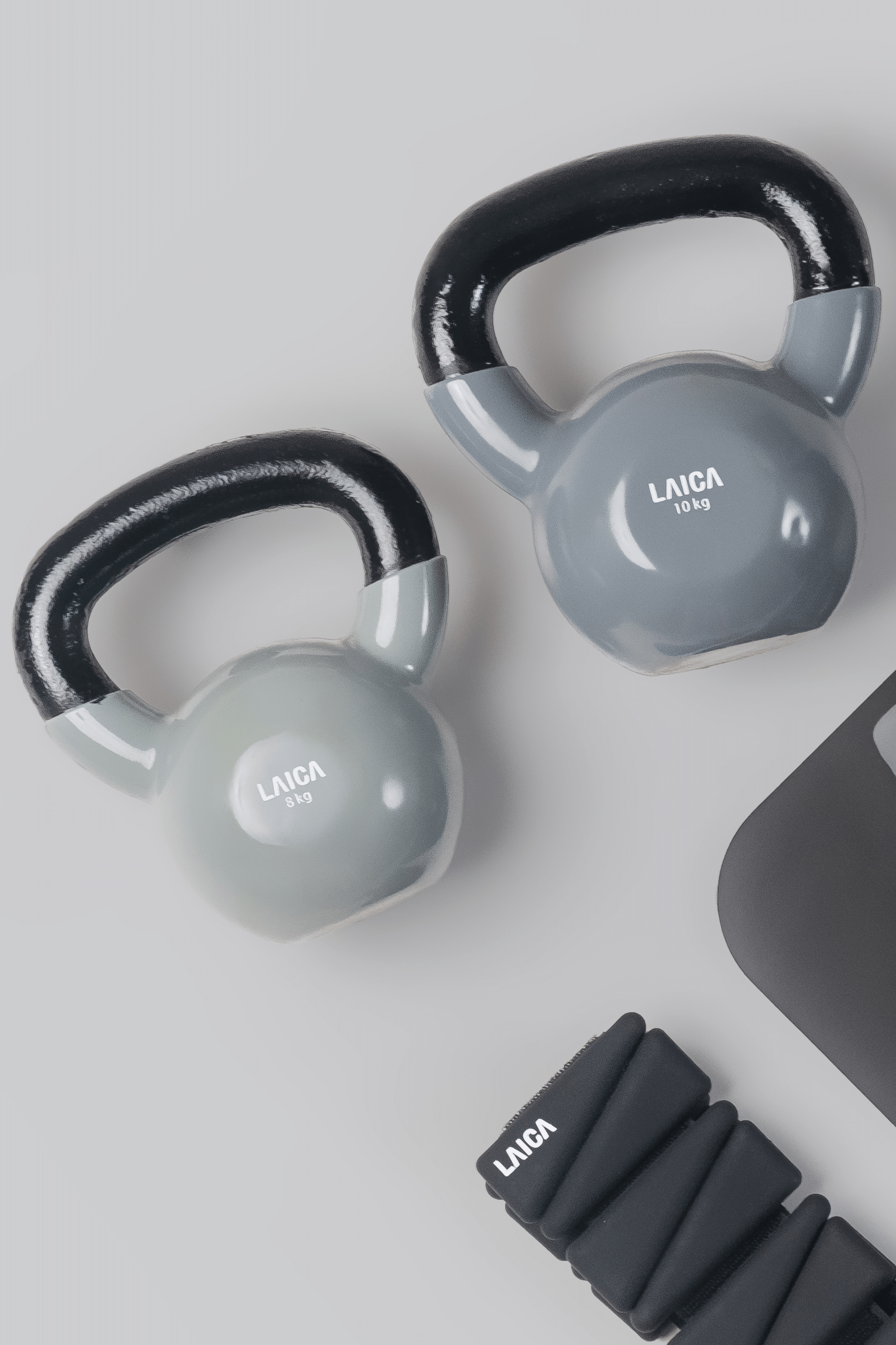 LAICA Kettlebell 10kg - Grey