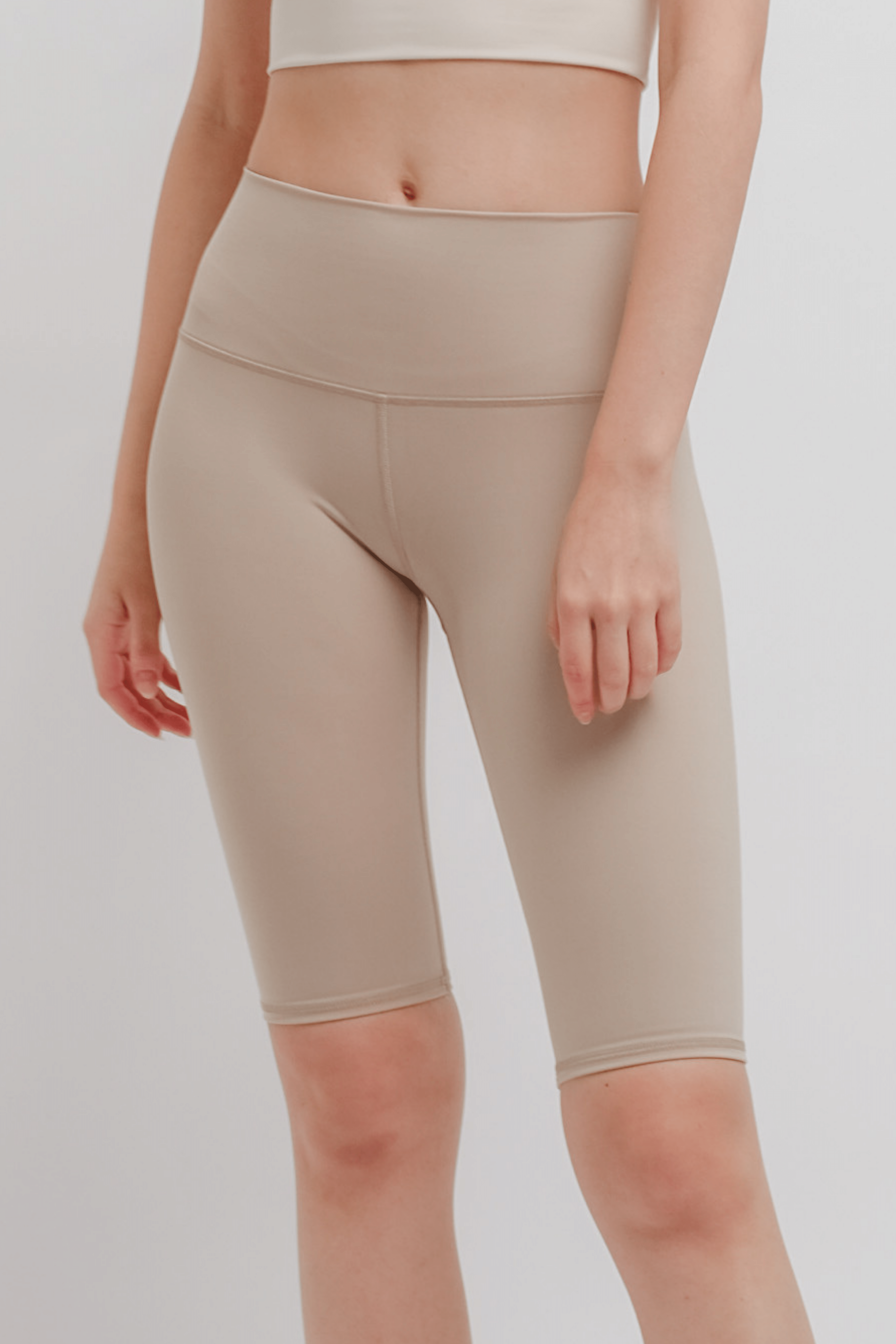LAICA LUX Biker Shorts - Oxfoard Tan