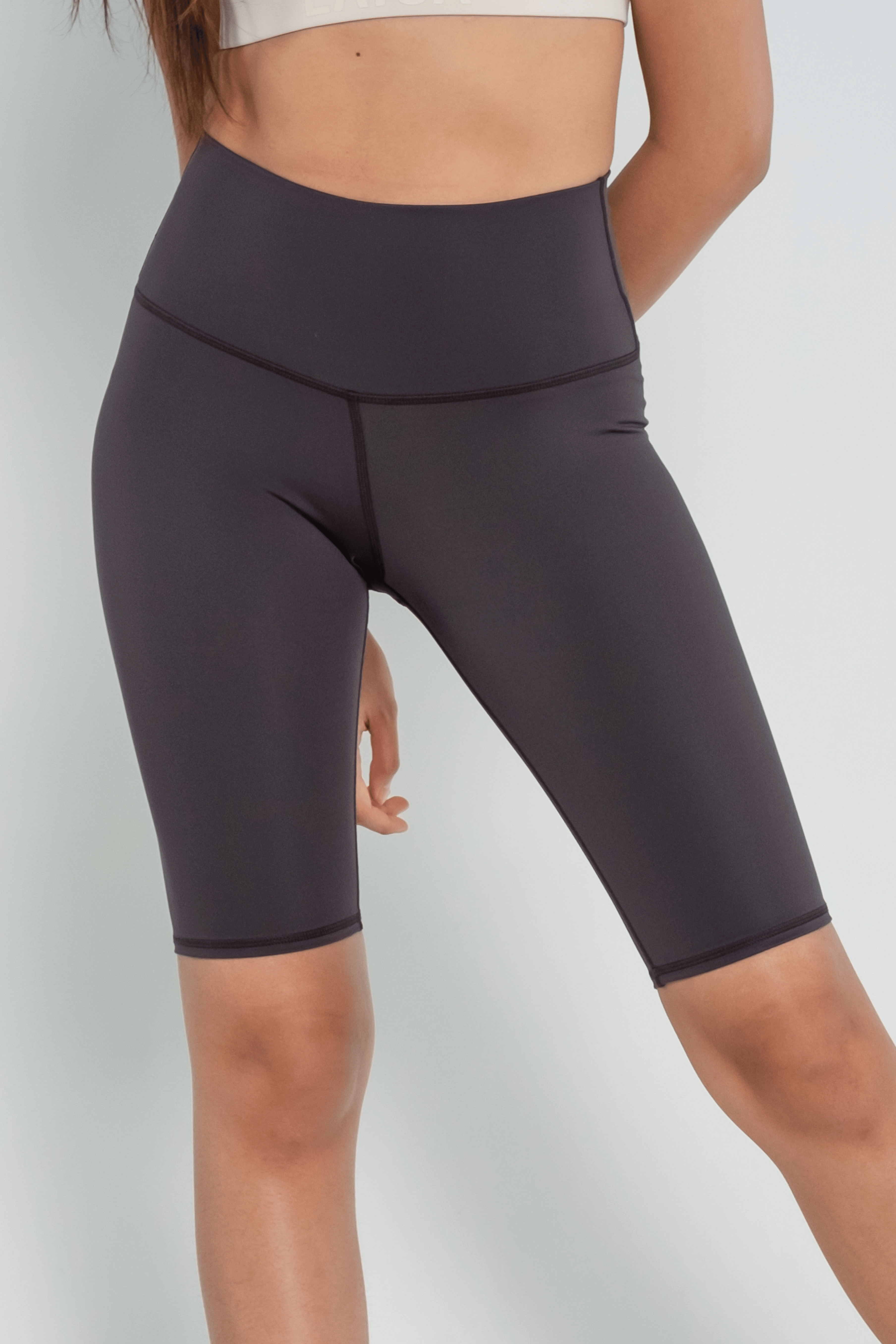 LAICA LUX Biker Shorts - Anthracite