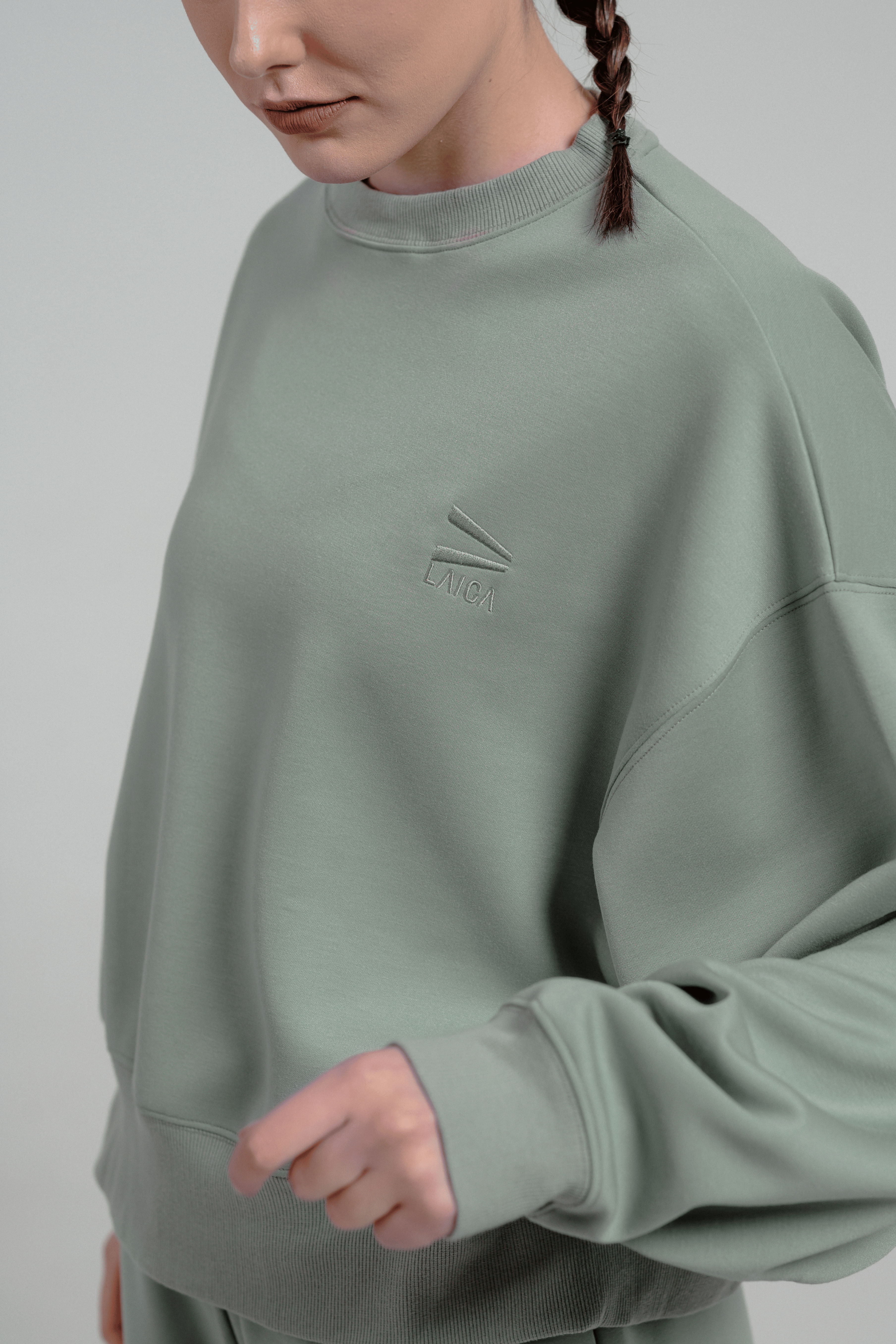 LAICA Comfort Sweatshirt - Ice Green