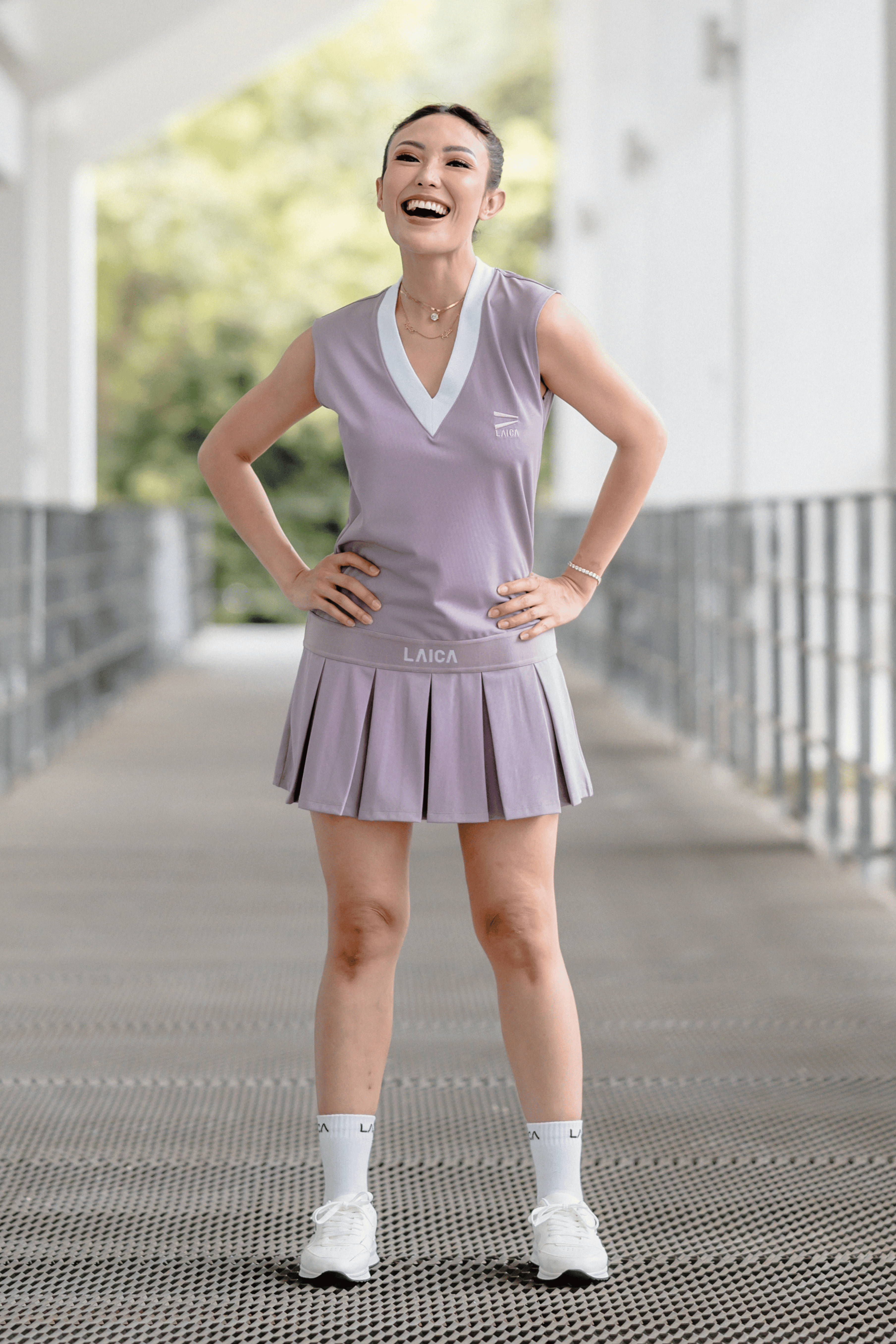 LAICA x Ayu Dewi Tennis Dress - Orchid