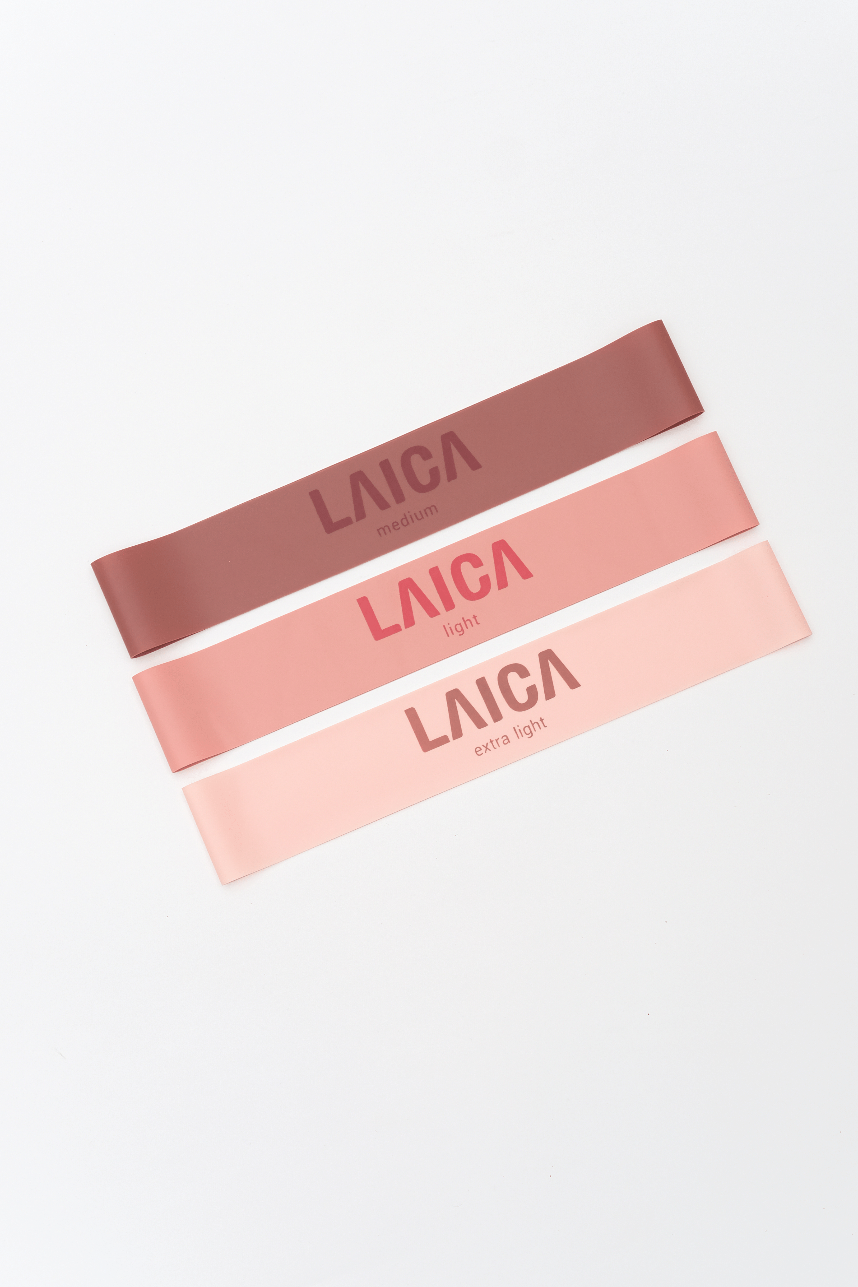 LAICA Resistance Loop Bands - Set Pink