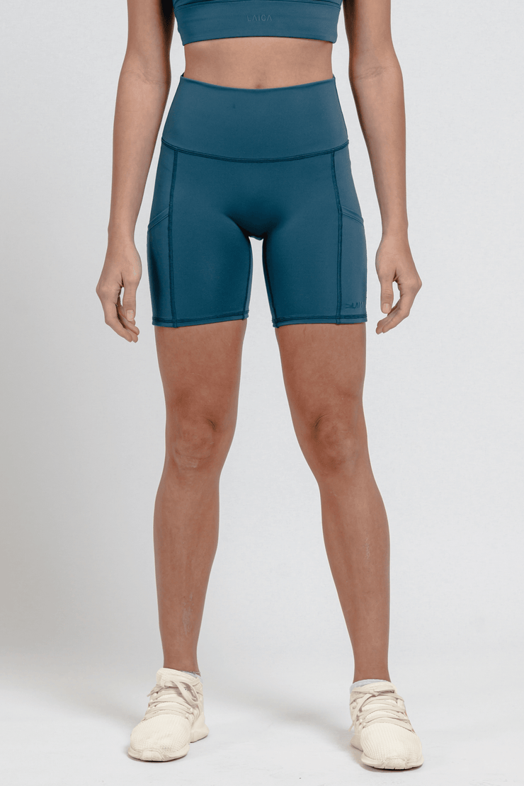 LAICA Pocket Biker Shorts Cobalt