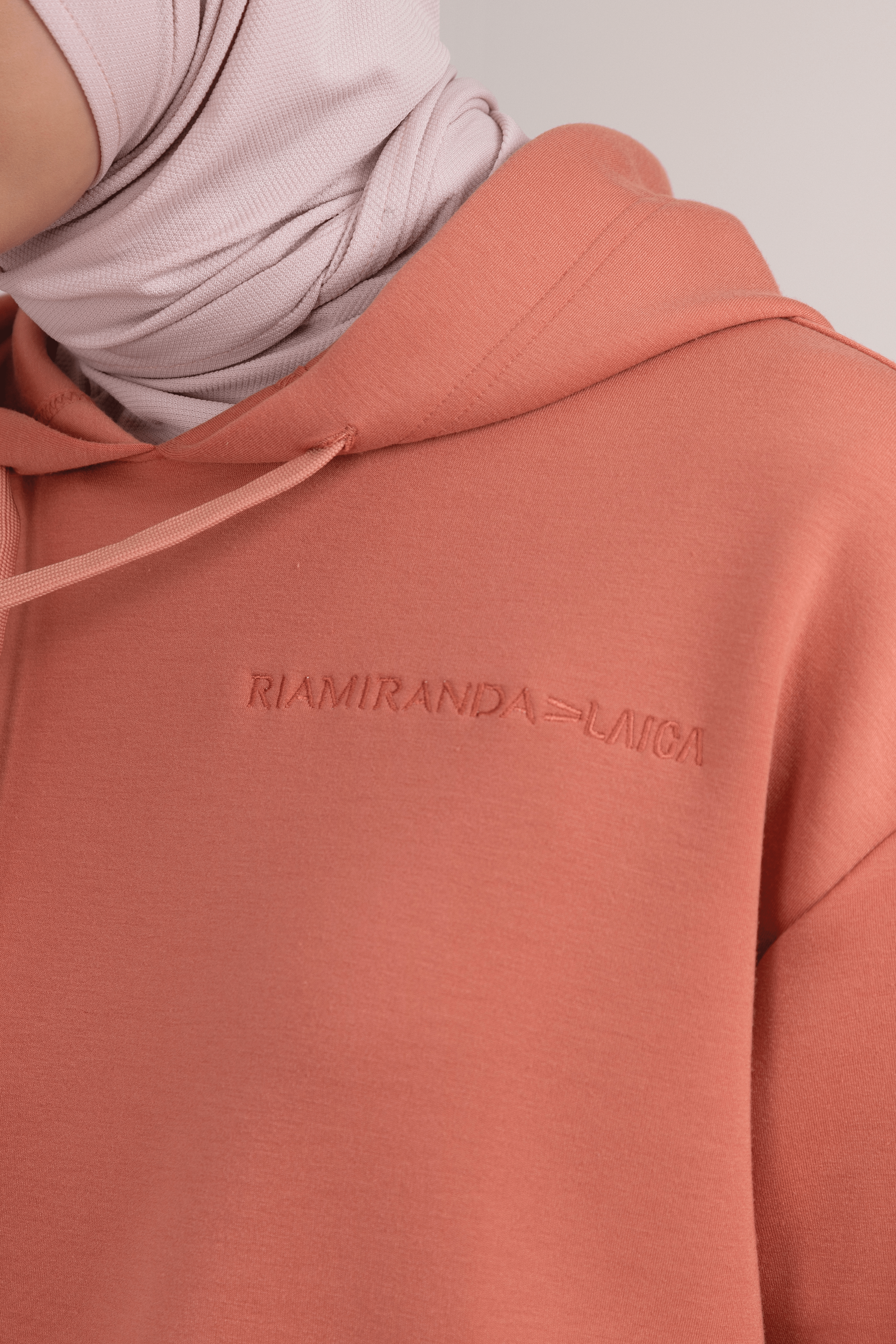 LAICA x RiaMiranda Bomber Hoodie - Bruschetta