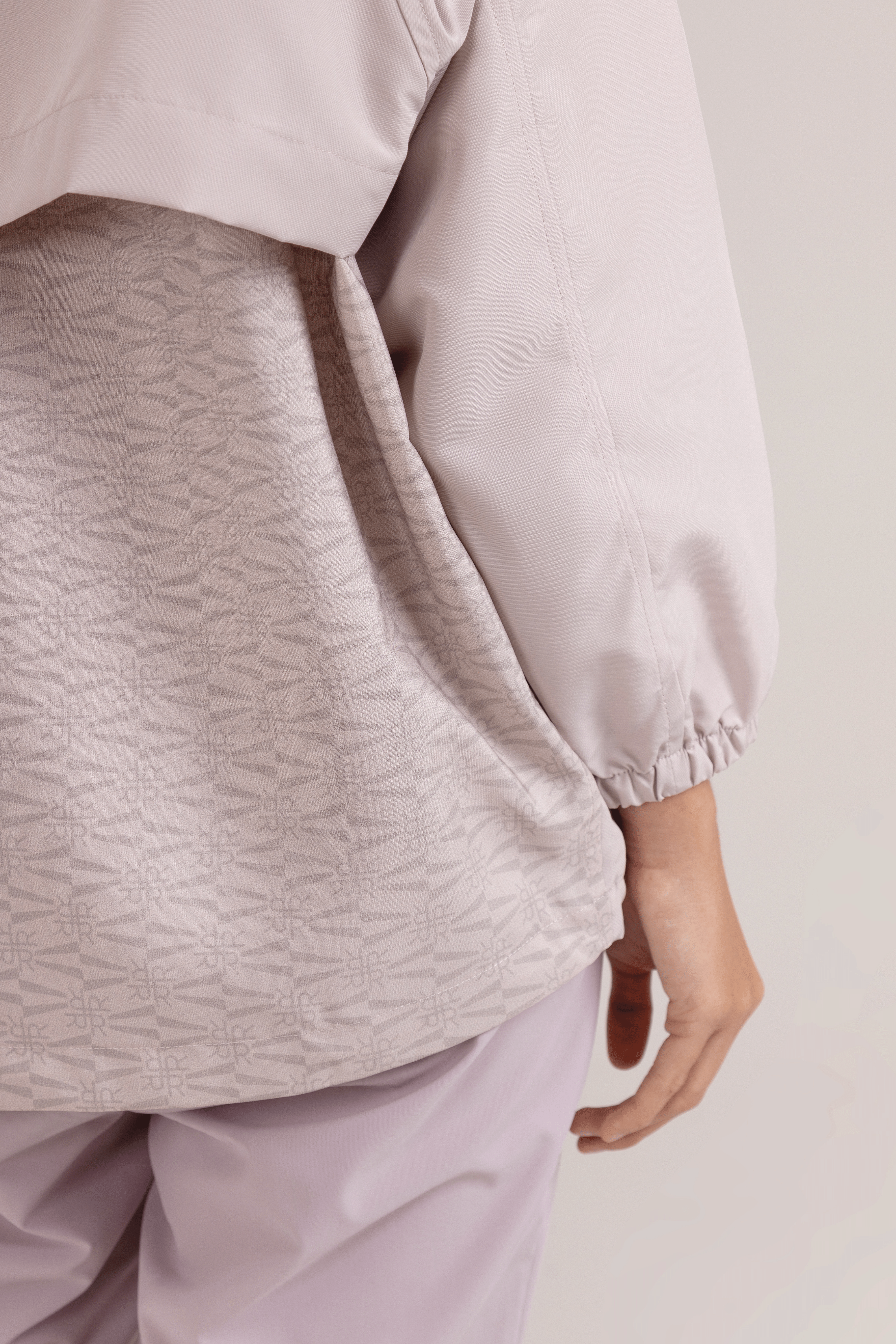LAICA x RiaMiranda Printed Jacket - Latte
